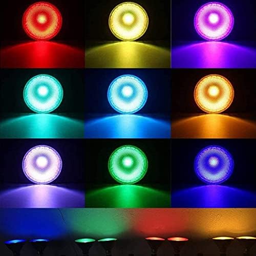 30 W LED PAR38 RGB projektör ampulü, Familite Uzaktan Controll Su Geçirmez renk değiştiren LED E27 çim Lambası Tatil Parti Avlu