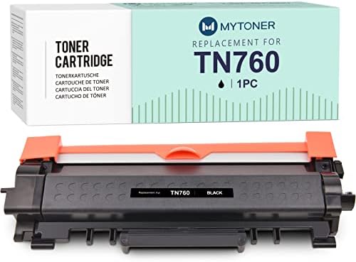 MYTONER Yeniden Üretilmiş Toner Kartuşu Değiştirme için Brother TN760 TN730 Yüksek Verim Yazıcı Toner