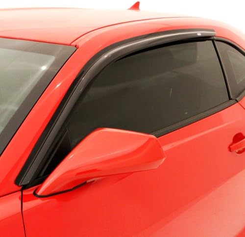Otomatik Ventshade AVS 92729 Orijinal Ventvisor Yan Pencere Saptırıcı Koyu Duman, 2 Parça Set 2012-2015 Honda Civic için