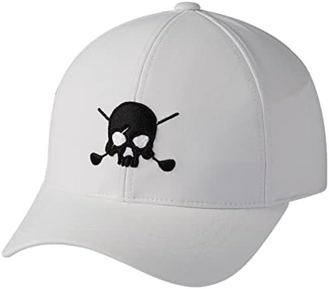 Volvik Kafatası Baskı Şapka Beyaz