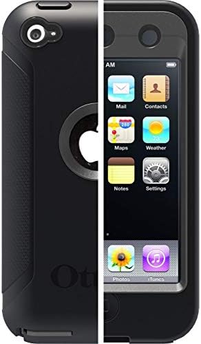 iPod touch 4G için OTTERBOX DEFENDER SERİSİ Kılıf-Siyah / Kömür