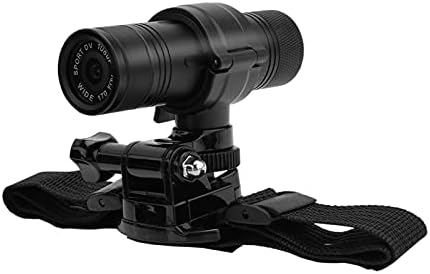 Fishawk HD DV, Taşınabilir Video Kamera, Dağcılık Bisikleti için Alüminyum Siyah 170° Geniş Açılı Lens