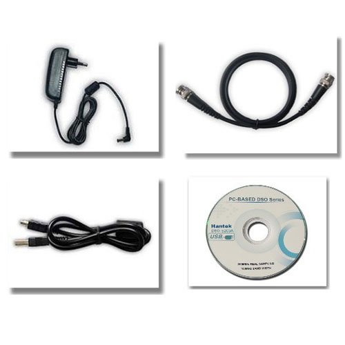 Hantek 4in1 DSO3064A PC Tabanlı USB Otomotiv Teşhis Dijital Osiloskop / Keyfi Dalga / Jeneratör Spektrum Analizi / Frekans sayacı4ch