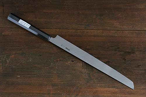 Byakko (Beyaz Kaplan) Beyaz Çelik No. 1 Takohiki Dilimleyici Japon Suşi Şef Bıçağı - TTKıng Tarafından Saya İle 270mm