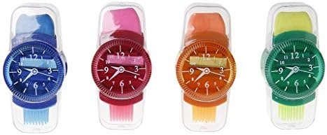 Çocuklar için bir Saat Şeklinde Mini Kawaii Kalemtıraş Kullanışlı ve Pratik