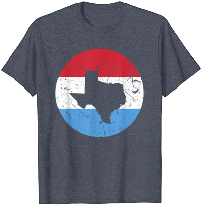 Gururlu Teksaslı-Lüksemburglu Miras Texas Lüksemburg Ev T-Shirt