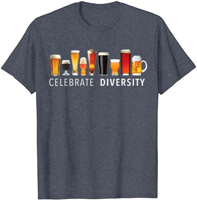 Çeşitliliği Kutlayın Zanaat Bira Içme T-Shirt T-Shirt