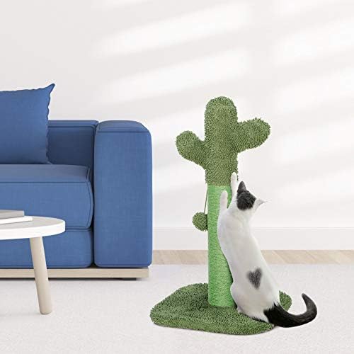 Teaser topu oyuncak yavru etkinlik Merkezi mobilya sağlam yeşil ile kedi tırmalama sütunu