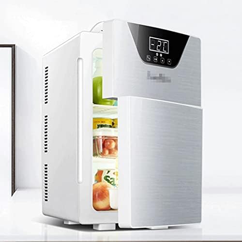 LİCHUAN Mini Buzdolabı, 20 Litre Sıcaklık Kontrolü Soğutucu ve ısıtıcı Gıdalar, İçecekler, Cilt Bakımı, İlaçlar için Küçük Buzdolabı