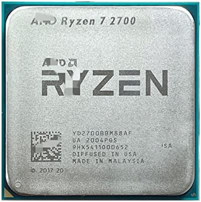 WUYİN 7 2700 R7 2700 3.2 GHz Sekiz Çekirdekli Onaltı İplik 16 M 65 W CPU İşlemci YD2700BBM88AF Soket AM4 CPU İşlemciler
