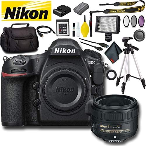 Nikon D850 DSLR Fotoğraf Makinesi (Uluslararası Model) Pro Paketi