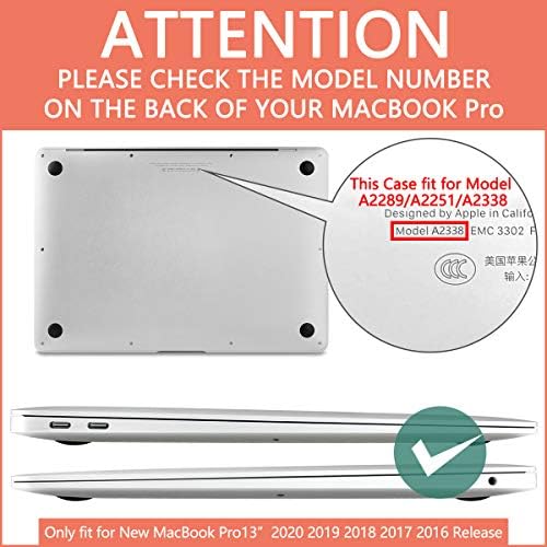 TwoL Sevimli Sert Kabuk Kılıf Klavye Kapak Ekran Koruyucu ıçin Yeni MacBook Pro 13 inç Modeli A2338 M1 A2289 A2251 A2159 A1989