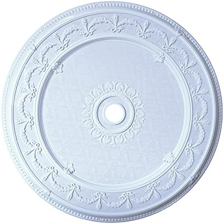 Yuvarlak Klasik Beyaz Tavan Madalyonu (ART13-CQ-201)