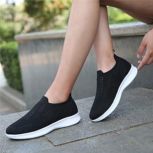 ZiSUGP Kadın Erkek koşu ayakkabıları Kaymaz Açık Örgü Atletik Tenis Yürüyüş Sneakers Nefes Ayakkabı