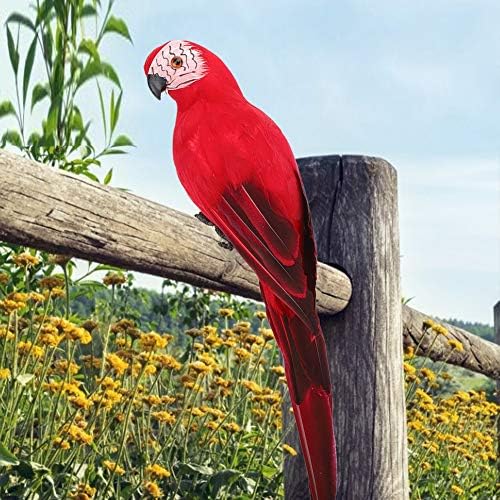 Emoshayoga Dekoratif Kuşlar, Sahte Kuş Kuş Süslemeleri El Sanatları Güzel Köpük Malzeme için Kadınlar için Bahçe için Ev