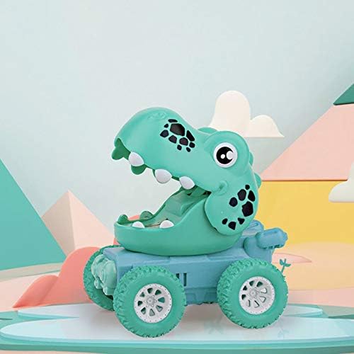 Muised Okul Öncesi eğitici oyuncak Eğitici Bebekler Oyuncaklar çocuk Karikatür Elastik Dinozor Geri Çekin Araba 3-9 Yaşında Erkek