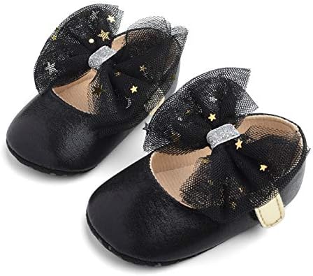 Bebek Kız Ayakkabı Mary Janes Düz Ilmek Kauçuk Taban Ilk Yürüteç Prenses Elbise Ayakkabı Tatil Hediyeler Çocuklar ıçin