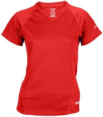Reebok Speedwick Bayan Atletik Gömme Tişört (Orta, Kırmızı)