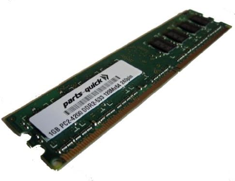 eMachines L Serisi Masaüstü L4032 Bellek Yükseltme 1 GB DDR2 PC2-4200 533 MHz DIMM RAM (parçaları-hızlı Marka)