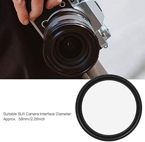Okuyonic Yıldız Lens Filtre için, Uygun Kamera Lens Filtre Yıldız Lens Filtre Hafif Taşınabilir Kamera Lensler için Fotoğrafçı