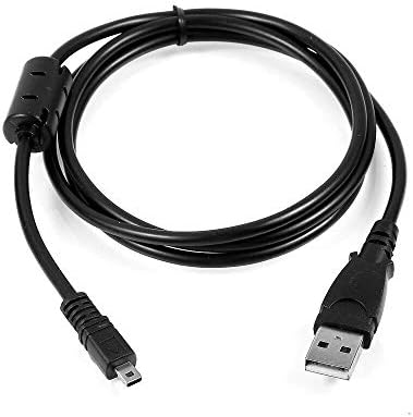 yanw USB DC / PC şarj cihazı + veri senkronizasyon kablosu kablosu Kurşun Sanyo Kamera Xacti VPC-E1600TP