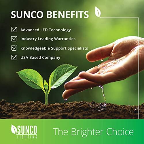 Sunco Aydınlatma 16 Paket 5/6 İnç LED Can ışıkları Güçlendirme Gömme Aydınlatma, Bölme Döşeme, Kısılabilir, 3000K Sıcak Beyaz,