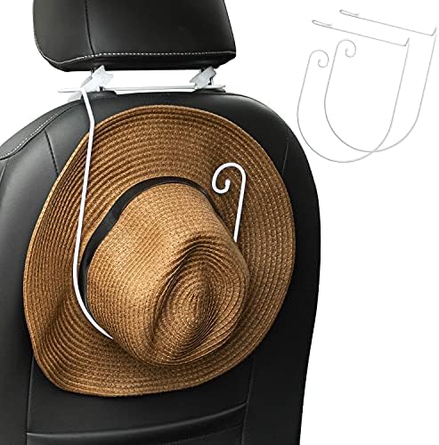 2 Paket Kovboy şapkası Raf Tutucu, Kafalık Kanca Şapka Askısı, Araba, SUV ve Kamyon için Şapka Tutucu Raf