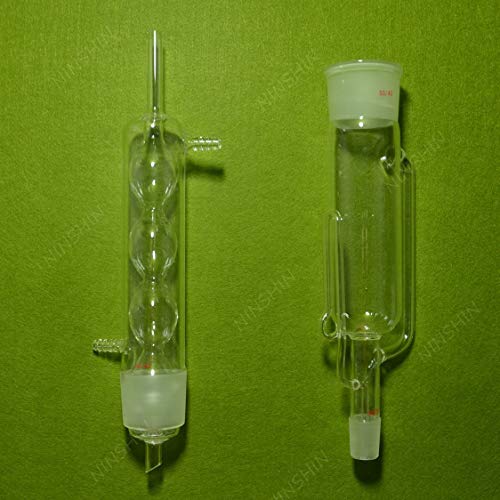 NANSHİN lab Cam, soxhlet Extractor ile 24/29 50/42 Ortak,500 ml Flask ile Uyumlu olabilir