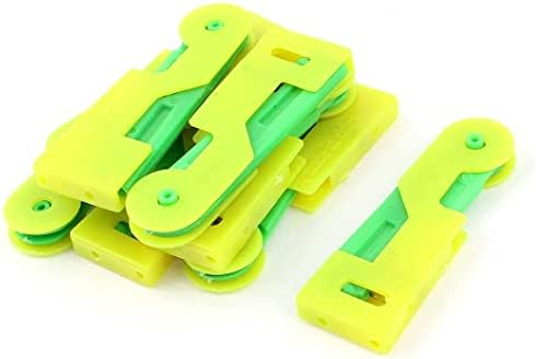 EuısdanAA Dikiş Otomatik Iğne Geçirici Iplik Kılavuzu 8 adet Yeşil Sarı (Guía de hilo del enhebrador de agujas automático de