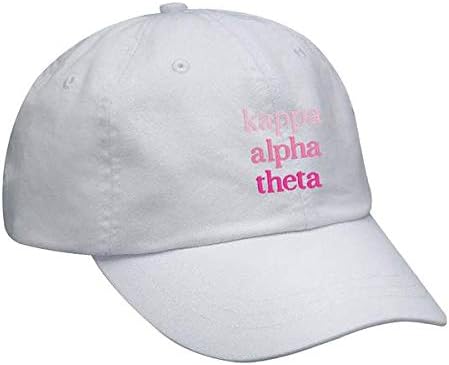 Kappa Alpha Theta Kız Öğrenci Yurdu Beyzbol Şapkası - Pembe Gradyan