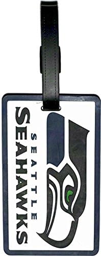 Aminco NFL Seattle Seahawks Yumuşak Çanta Etiketi Mavi, 7.5