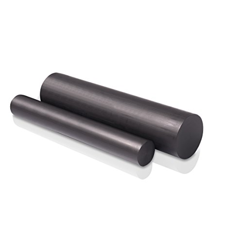 HDPE (Yüksek Yoğunluklu Polietilen) Plastik Yuvarlak Çubuk 6” x 12 Siyah Renk