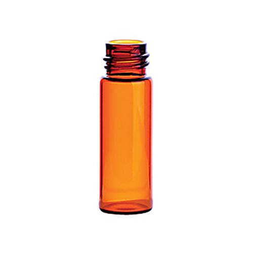 Mikrolitre 13-2000 13-425 Amber Şişe, 15x45mm, 4 ml Kapasiteli (100'lü Paket)