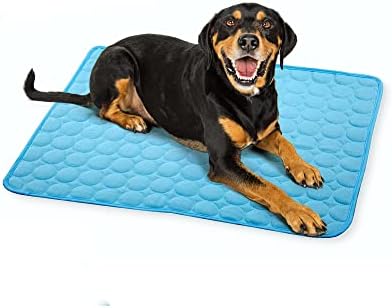 Wexbı-Köpek Yatağı, Köpek Kulübesi ve Köpek Kasası için ev Tipi Köpek Soğutma Matı-Köpek ve Kedi için Soğutma Pedi-Taşınabilir