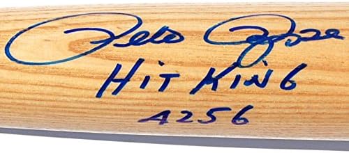 Pete Rose imzalı Adirondack Pro yarasa yazılı Hit Kral 4256 - İmzalı MLB Yarasalar