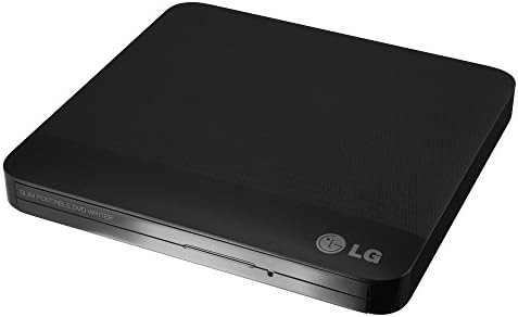 LG Electronics GP50NB40 8X USB 2.0 İnce Taşınabilir DVD Rewriter Harici Sürücü, M-DİSK Destekli, Siyah