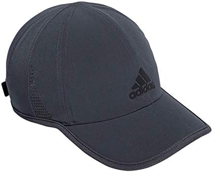 adidas Erkek Superlite Rahat Fit Performans Şapkası, Gri Altı / Siyah Yansıtıcı, Tek Beden