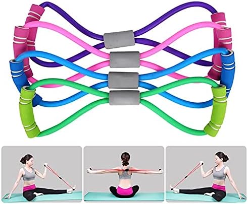 Taşınabilir Elastik Kauçuk Genişletici Halat Egzersiz Salonu Kas Direnç Bantları Pilates yoga kemeri Spor Kadın Fitness ekipmanları