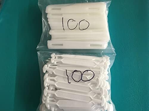 100 Ağır Hizmet Tipi 7 Karton Kutu Plastik Taşıma Kolları 45 lbs Beyaz w / Destekçiler