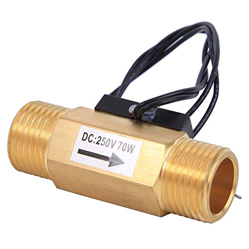 1 / 2in Su Pompası Akış Sensörü Anahtarı Inline Boru Hattı Su Debimetre Elektromanyetik Basınç Otomatik Kontrol Anahtarı