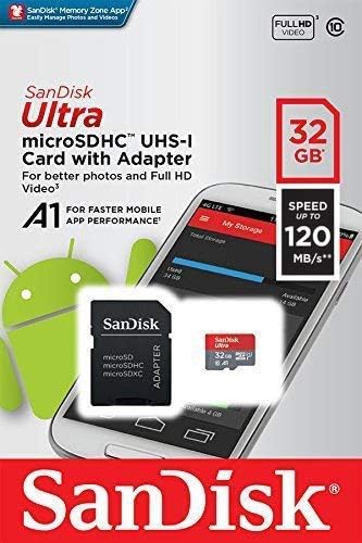 Ultra 32 GB microSDHC Gionee için Çalışır S11 lite Artı SanFlash ve SanDisk tarafından Doğrulanmış (A1/C10/U1/8 k / 120MBs)