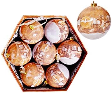HXHN Noel Noel Ağacı Asılı Top Süsler Süslemeleri Hediye Topu Bauble Noel Topları Süsler<br>Noel Ağacı Süsleri (Renk: C)