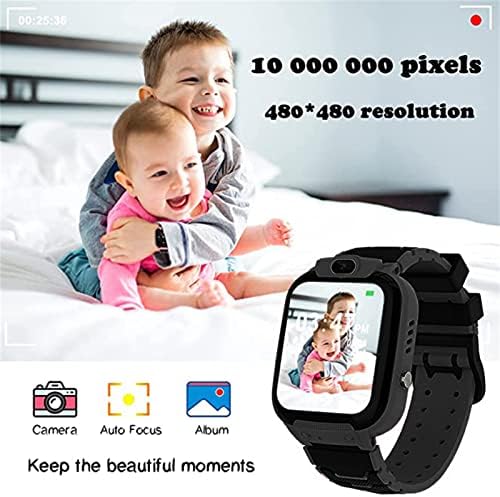 hhscute akıllı saat, Çocuklar için 1.54 inç HD Ekran akıllı saat 8-12 akıllı saatler Çocuklar için akıllı saatler Çocuklar akıllı
