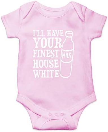 En Güzel Evine Sahip Olacağım Beyaz Bebek Komik Sevimli Yenilik Bebek Sarmaşık Tek Parça Bebek Bodysuit