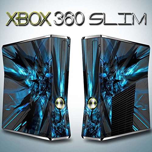 Xbox 360 Slim (Ler) Cilt-Elektrik Mavisi Zehiri