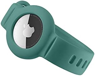 Silikon Apple Airtag Saat Kordonları, Ayarlanabilir Bileklik Koruyucu Kılıflar Airtags GPS Anti-Kayıp Bulucu için Kapak, Yürümeye
