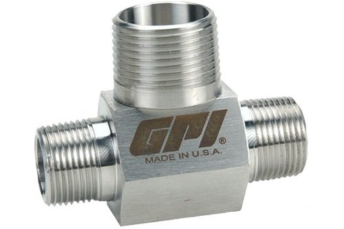 GPI GNT-300S2-7 G Serisi Hassas Türbin Metre, NPT (Erkek), Tungsten Karbür, 3 (60-600 GPM) Standart, Kullanır Standart Sensör