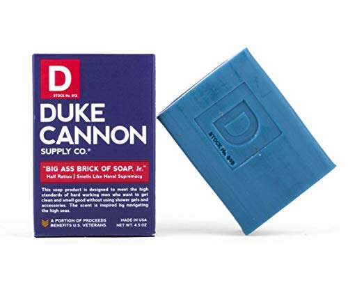 Duke Cannon Brick of Soap, Jr. - Deniz Üstünlüğü, 4.5 Ons-Seyahat Boyutu