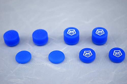 ScrewyRobot tarafından PS4/PS3 için Get-A-Grip Analog Thumbstick Kavrama Kapakları (Mavi)
