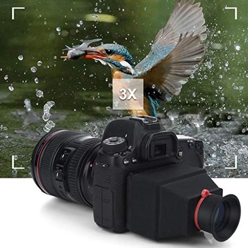 FocusFoto 3X Büyütme LCD Vizör 3X Büyüteç Büyüteç Büyüteç Evrensel Canon Nikon Sony için 3.2 inç Ekran DSLR aynasız fotoğraf